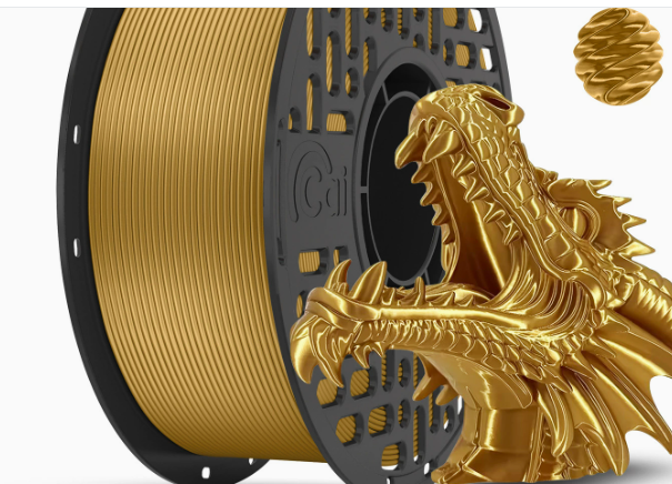 Caiduowu PLA Silk Filament 1kg (GOLD) AS6006